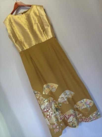 佐賀錦? 袋帯& 刺繍 色留袖 訪問着 ロング ドレス ワンピース 佐賀錦? 袋帯& 刺繍 色留袖 訪問着 ロング ドレス ワンピース