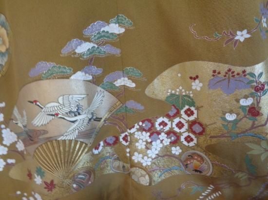 佐賀錦? 袋帯& 刺繍 色留袖 訪問着 ロング ドレス ワンピース 佐賀錦? 袋帯& 刺繍 色留袖 訪問着 ロング ドレス ワンピース