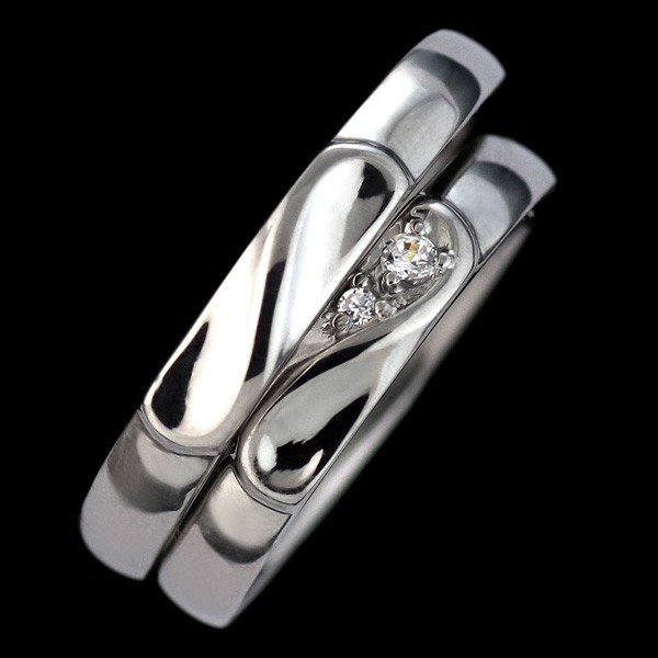 結婚指輪 ペアリング マリッジリング 人気 プラチナ ダイヤモンド ハート モチーフ リング 結婚指輪 婚約指輪 をお探しならダイヤモンドジュエリー専門店 Suehiro