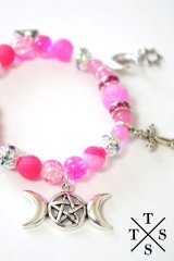 XTS Pink Mode PentagraMoon Bracelet【夏セール】