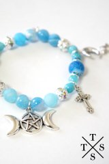 XTS Blue Mode PentagraMoon Bracelet【夏セール】