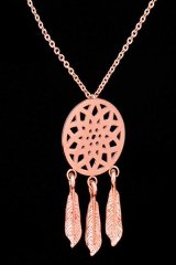 Dream Catcher ネックレス (Pink Gold) *sale_
