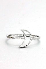 Moon Single Ring (Silver)【セール】