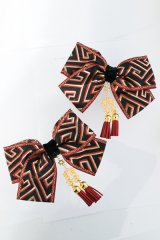 XTS China Ribbon Hair Clip Set 6【セール】