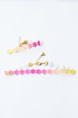 XTS Flower Lace Choker & Bracelet(Colorful)【夏セール】