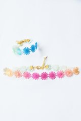 XTS Flower Lace Choker & Bracelet 2(Colorful)【夏セール】