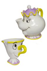 Beauty And The Beast Chip And Mrs. Potts Tea セット *sale_