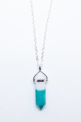 XTS Gradation Stone Necklace (Emerald)【夏セール】