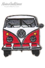 Volkswagen Car ワッペン パッチ RED［SALE］