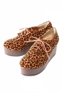 Leopard Platform Shoes【夏セール】