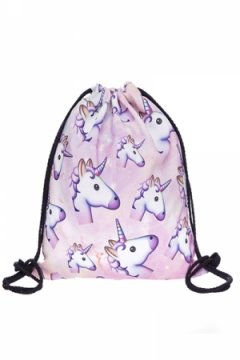 Gym Bag (Pink Unicorn)【夏セール】