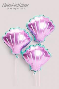 Shell Shaped Balloon 3pcsSALE