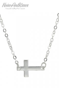 One Point Cross ネックレス (Silver) *sale_