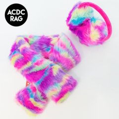 ACDC RAG Ear Warmers And Muffler Set (Vivid)【セール】