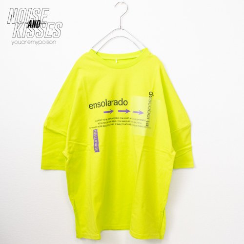 PVC Pocket Logo Printed S/S Tシャツ Lime ［SALE］