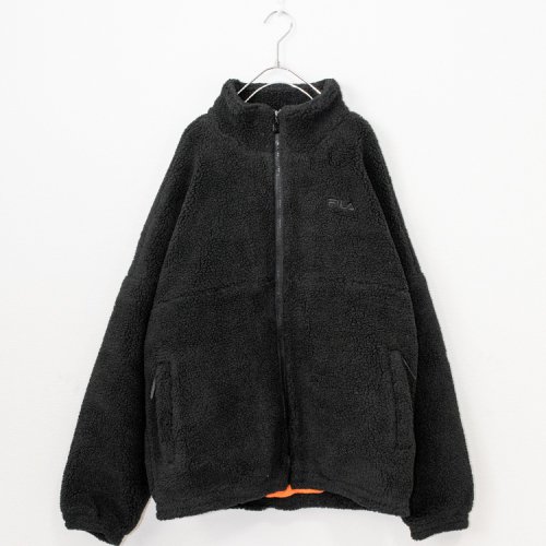 FILA Boa Big Pullover Full Zip Jacket BLACK FM9958 ［SALE］ -  NoiseAndKisses｜トレンド通販のノイキス