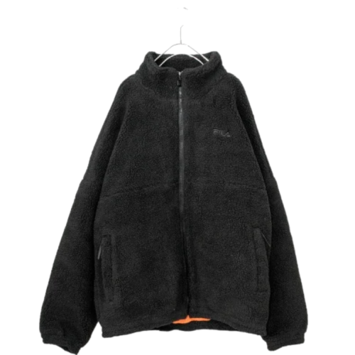 FILA Boa Big Pullover Full Zip Jacket BLACK FM9958SALE