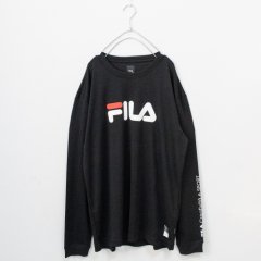 FILA Basketball クルーネックロングＴシャツ (Black)  [sale]