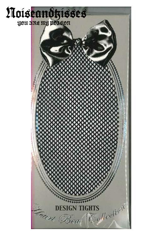 ラッセル編み 小ネット網タイツ Black Noiseandkisses ラッセル編み 小ネット網タイツ Black Noiseandkisses