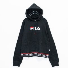 FILA プルオーバーフーディ FL6096 (Black)  [sale]