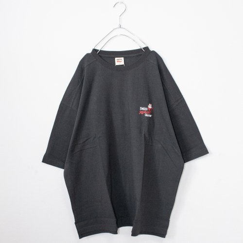 Kelloggs ケロッグ BIGサガラ刺繍 オーバーサイズ Tシャツ (Charcoal)【22夏セール】