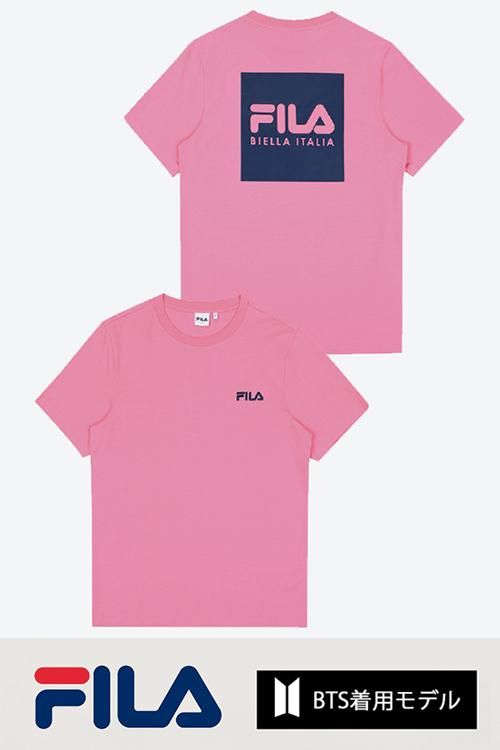FILA BTS着用モデル Tシャツ PINK | セール中 - NOISEANDKISSES