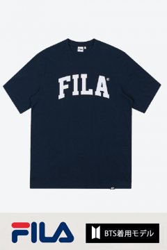 FILA BTS着用モデル Tシャツ (Black)【セール】
