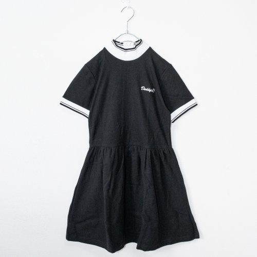 Glitters For Dinner Daddy's Polo ワンピース ポロシャツワンピース (Black)  [sale]