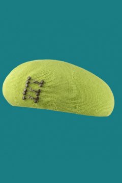 カラー サマーベレー 帽子 (Green)  [sale]