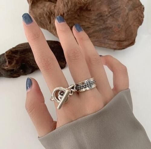 シルバー925 チェーン Oリング リング SILVER シルバー［SALE