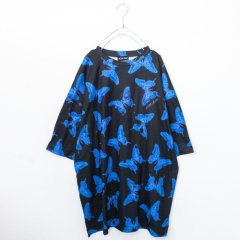 ACDC RAG バタフライ ヒュージTシャツ (Black/Blue)  [sale]