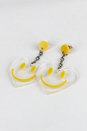 JAWBREAKER Dying On The Inside Earrings Pierce (Yellow)【夏セール】