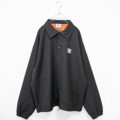 VISION STREET WEAR ロゴ刺繍コーチジャケット (Charcoal)【22夏セール】