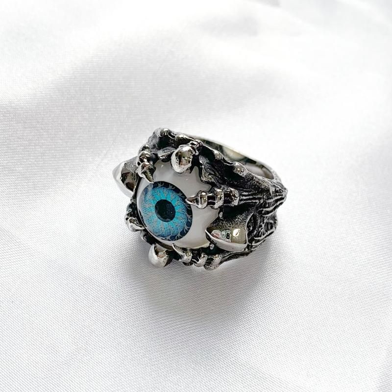 Eye Ball ステンレス製 リング Silver 990円均一 Noiseandkisses
