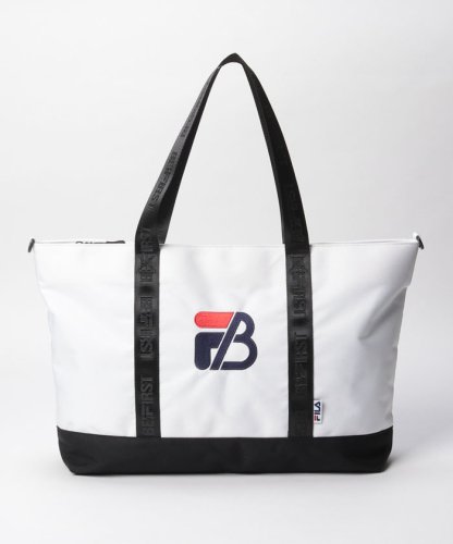 FILA x BE:FIRST ロゴ ２WAY トートバッグ WHITE［SALE］