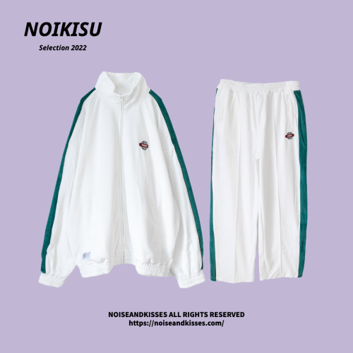 <img class='new_mark_img1' src='https://img.shop-pro.jp/img/new/icons8.gif' style='border:none;display:inline;margin:0px;padding:0px;width:auto;' />VISION STREET WEAR サイドライン ベロアジャージ セットアップ (White)