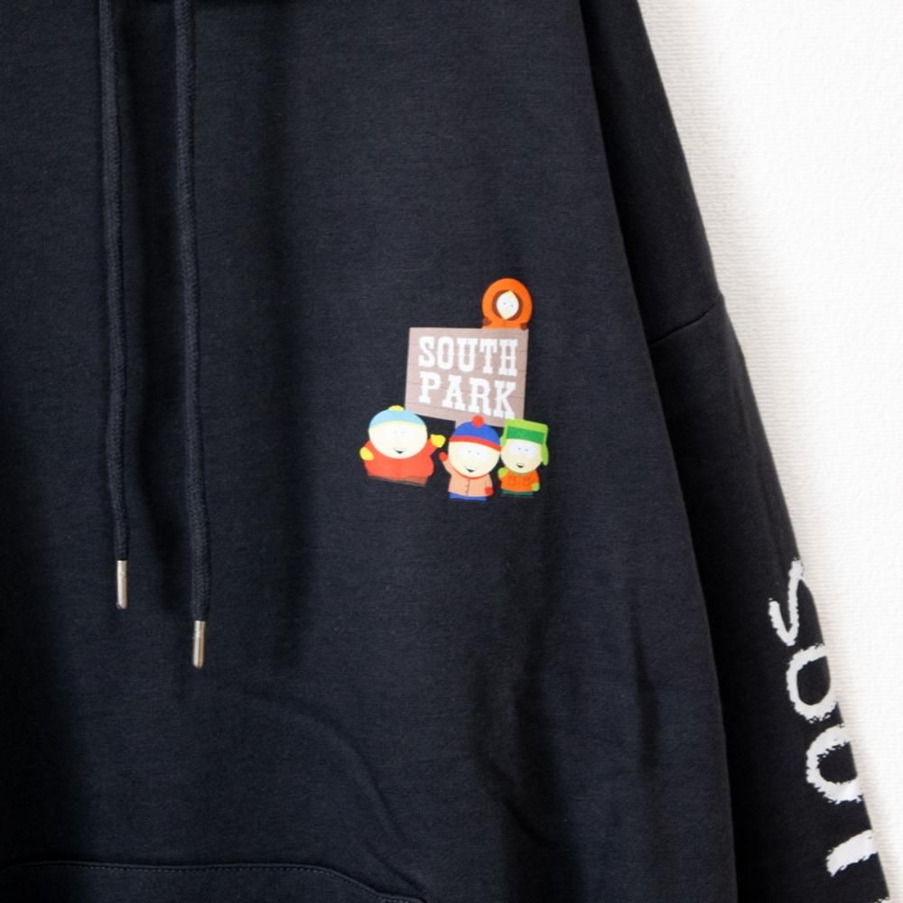 SOUTH PARK キャラクター プリント プルオーバー フーディ