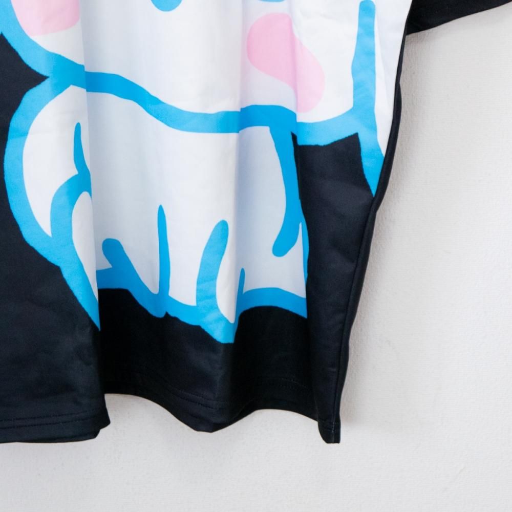 ACDC RAG x サンリオ シナモン フリルTシャツ BLACK | オーバー