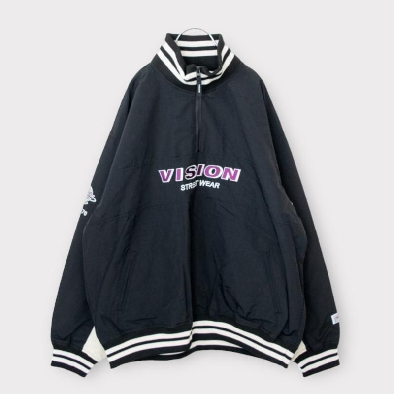 DISTRICT VISION ナイロンジャケット VISION STREET WEAR | ナイロンモータージャケット BLACK