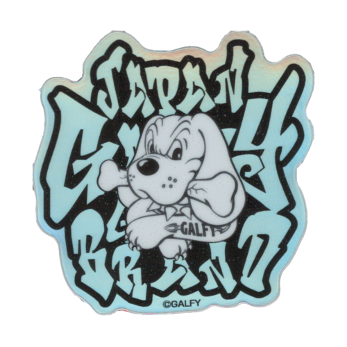 GALFY ホログラムステッカー ダイカット ガルフィー ファッション 犬 ヤンキー 不良 ブランド GAL003