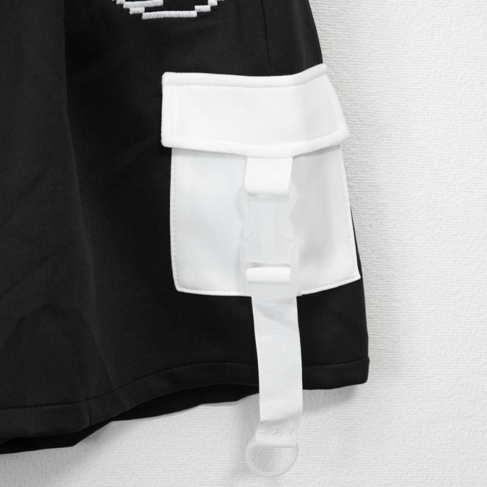 ACDC RAG ドットネコ ショートパンツ BLACK/WHITE | サブカル