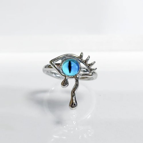 CRYING EYE  SILVER