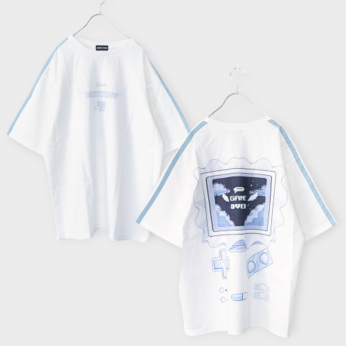 ACDC RAG GAME OVER BIG Tシャツ WHITE