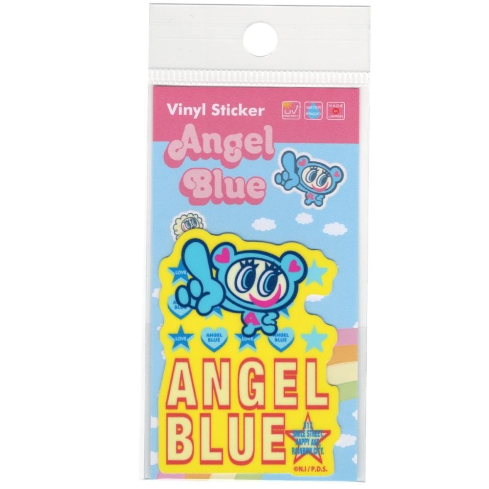 エンジェルブルー キーホルダー マステ ぬい アクリルステッカー