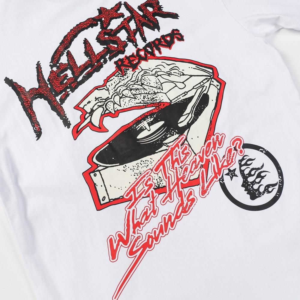 HELLSTAR | プリント ロンT WHITE - NOISEANDKISSES｜トレンド通販の 