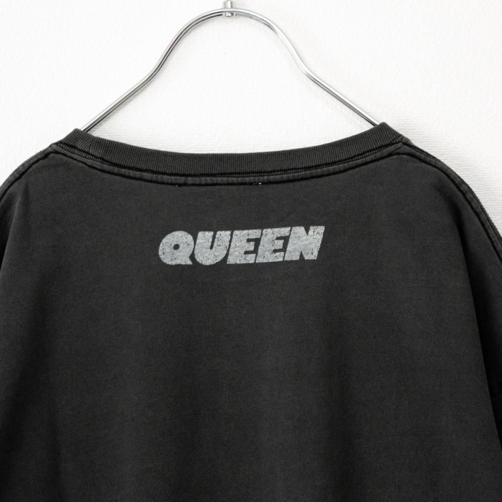 QUEEN フォト ロゴ Tシャツ BLACK | ロックバンド QUEEN