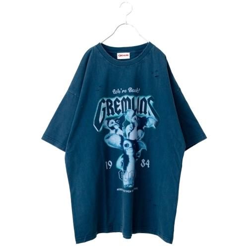 GREMLINS  Vintage ᡼ T Azure Blue