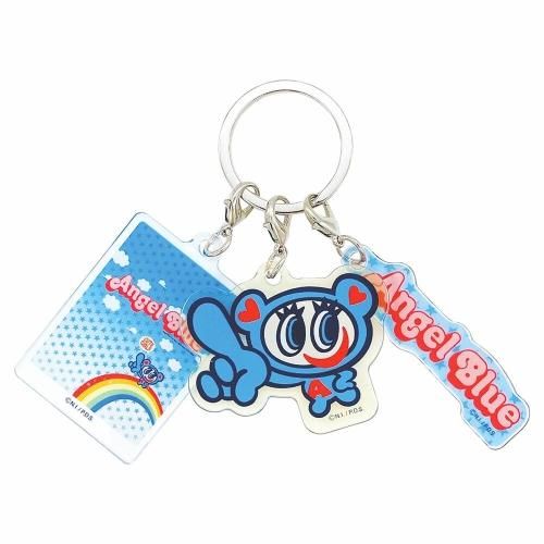 エンジェルブルーキャラクター ストラップ 12個セット　激レア 📌エンジェルブルー とうめいマスコット☆ 📌Angel Blue