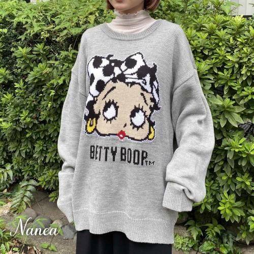 BETTY BOOP (٥ƥ֡) Х륭 㥬ɥ˥å GRAYSALE