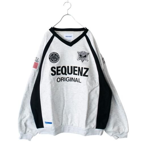 SEQUENZ/PIPING SPORT V/N SWEAT إӡݥ ΢ ѥԥ ݡ Vͥå å WHITESALE